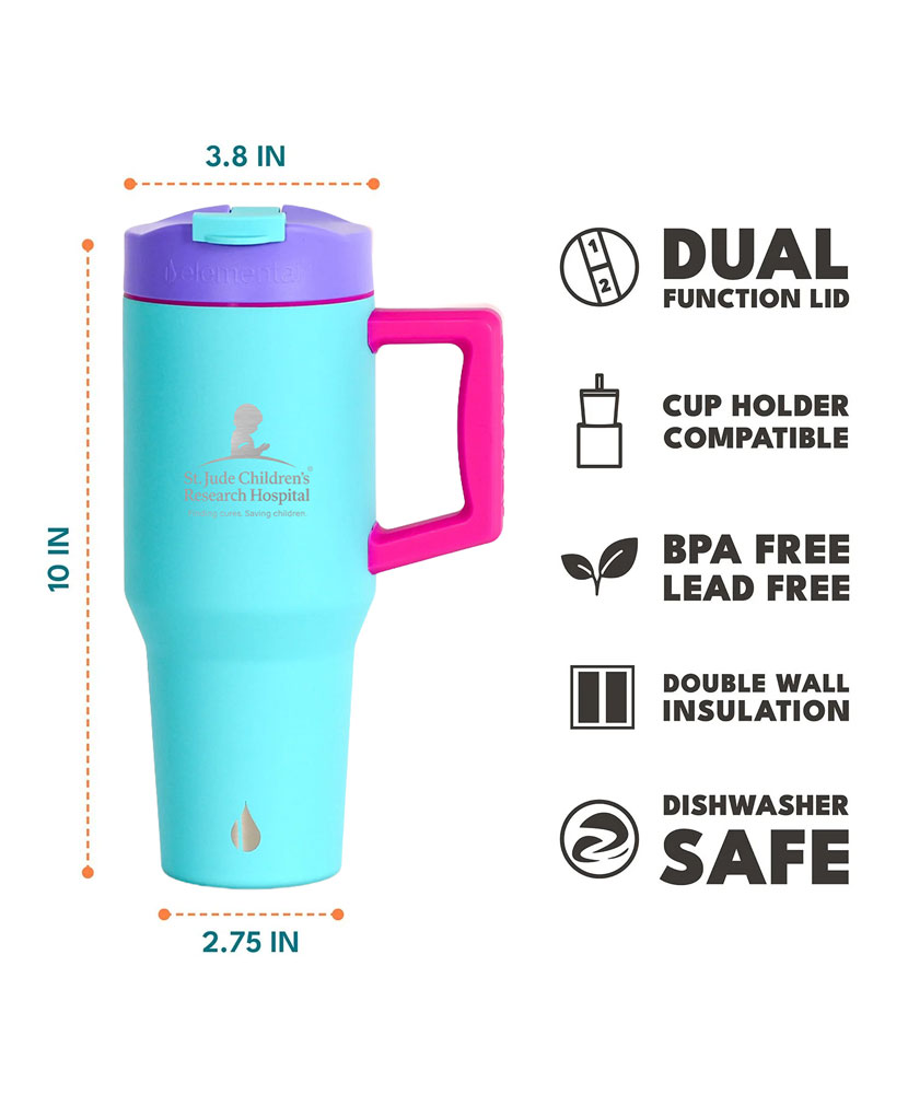 Primary image St. Jude Elemental Electric Pop Tumbler - 32 oz